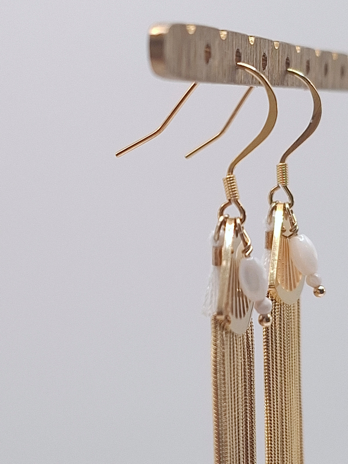 Boucles Zélia - Blanc