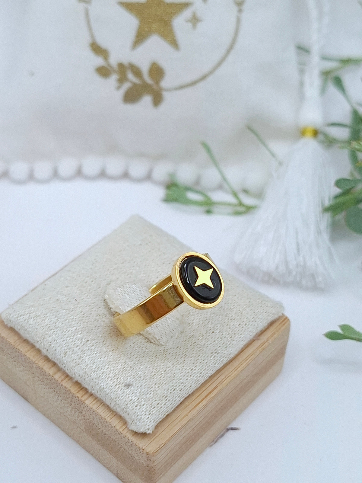 Bague Zorelie - noir