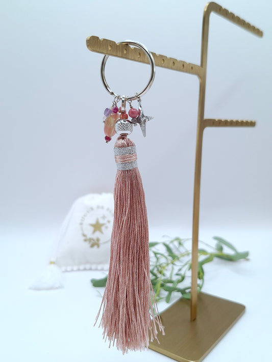 porte clé Sorel - Rose poudré