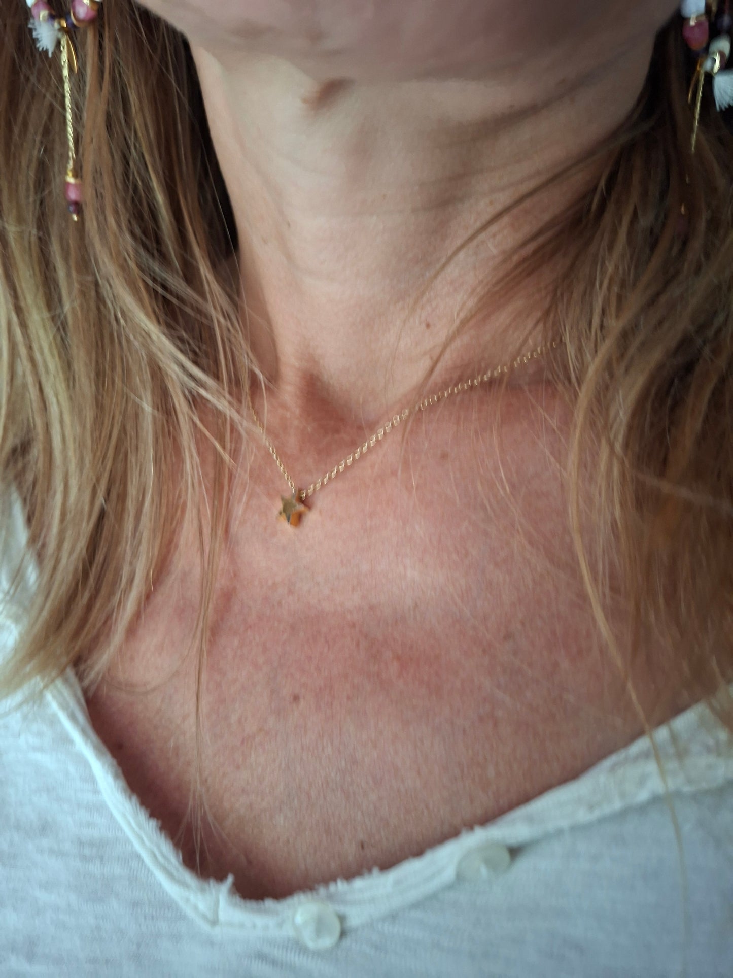 Collier ras-de-cou étoile