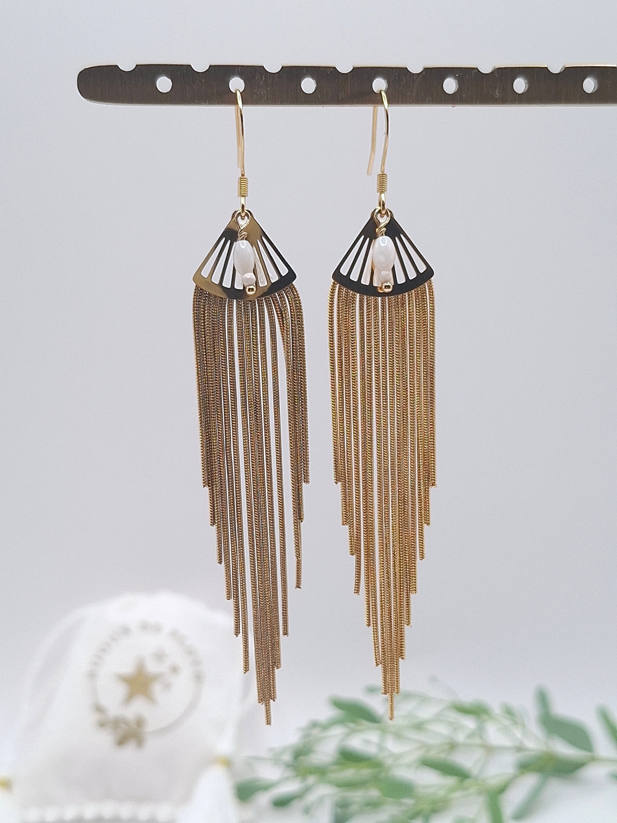 Boucles Zélia - Blanc