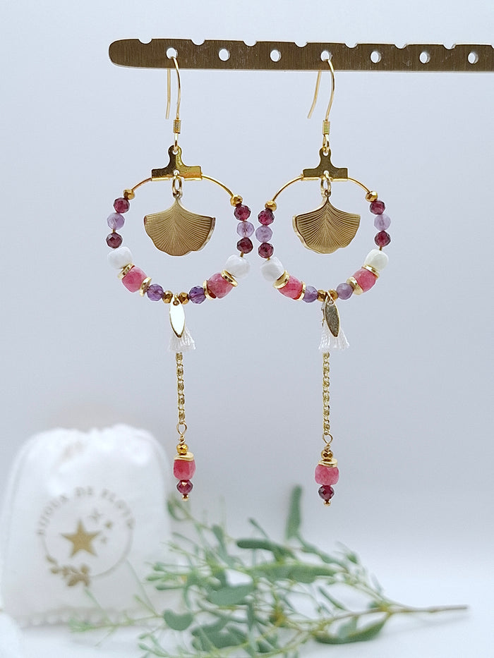 Boucles d'oreilles Calistae